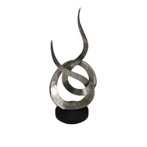 ALUMINIUM SCULPTURE (NATURAL & BLACK)